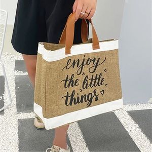 Tote Bag Women Canvas Casual Large Capacity Shoulder Bag For Female Fashion.